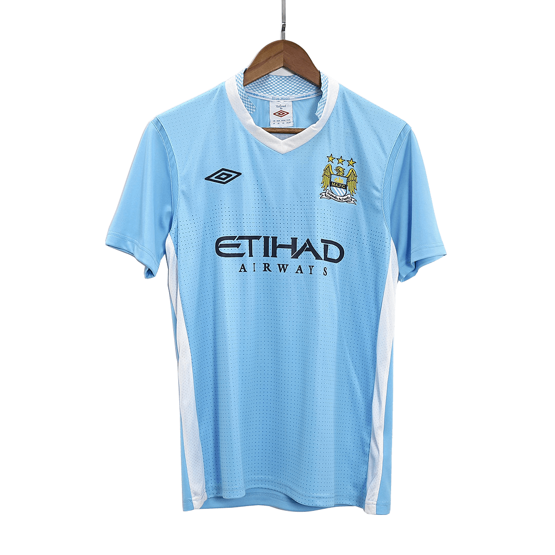 Manchester City Retro 2011/12 home soccer jersey Go Soccer World Shop