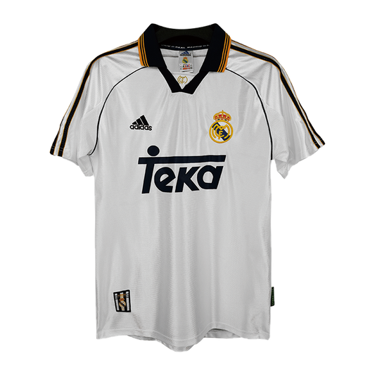 Real Madrid retro soccer jersey from the 1998/00 season Go Soccer World Shop