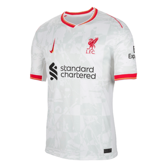 Liverpool No. 14 CHIESA 2024/25 third away soccer jersey Go Soccer World Shop