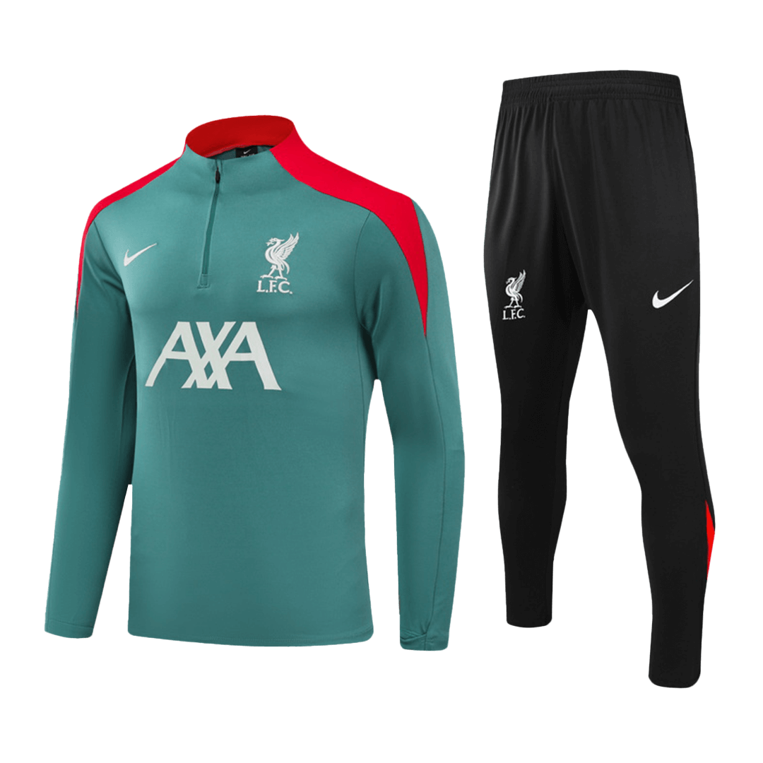 Liverpool sweatjersey set with zipper (top + trousers) 2024/25 Go Soccer World Shop