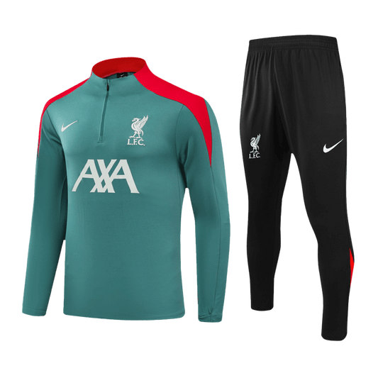 Liverpool sweatjersey set with zipper (top + trousers) 2024/25 Go Soccer World Shop