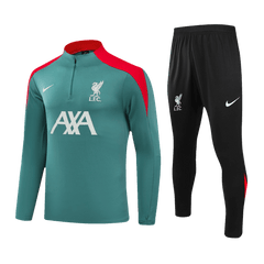 Children's Liverpool zippered sweatjersey set (top + trousers) 2024/25 Go Soccer World Shop