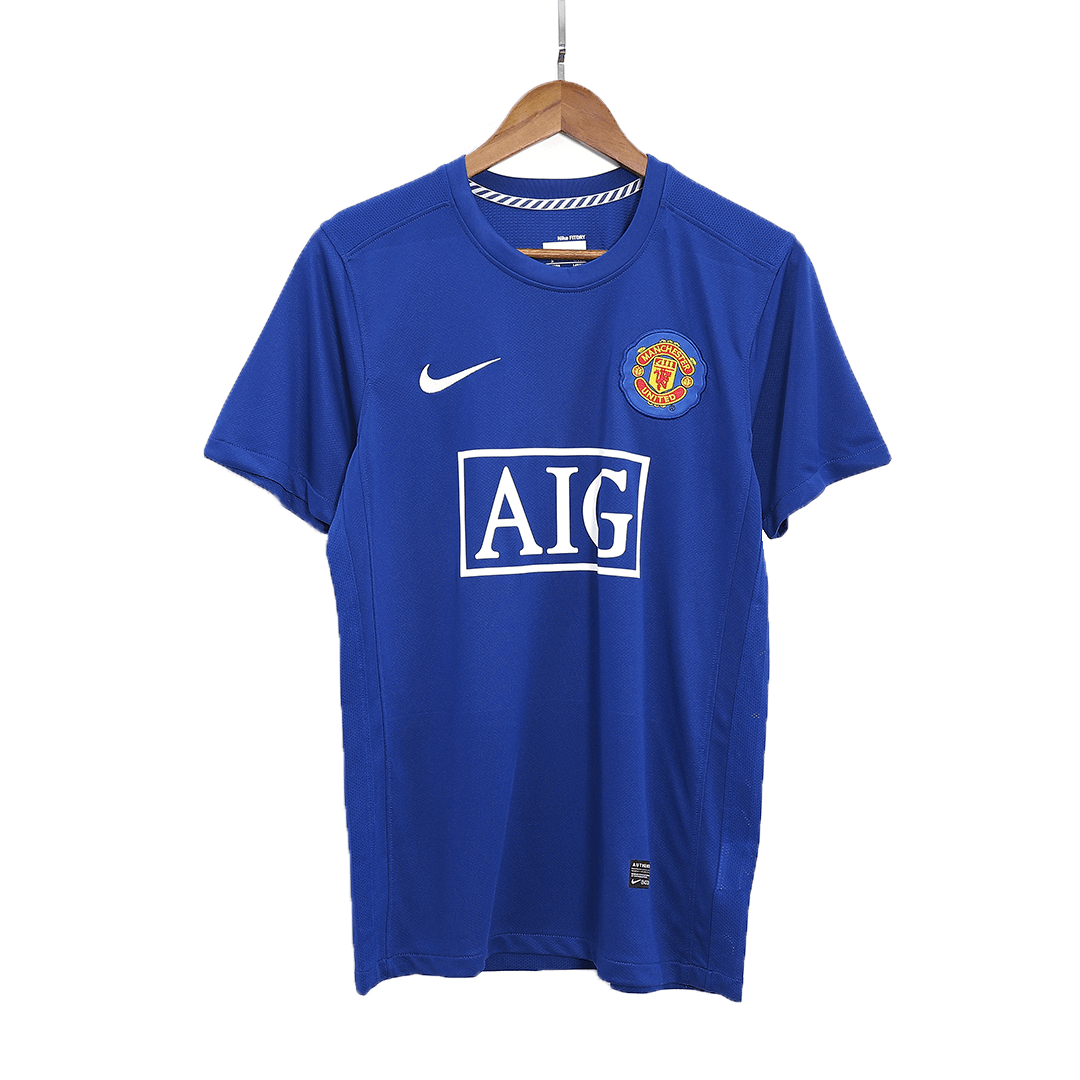 Manchester United's third away soccer jersey for the 2008/09 season Go Soccer World Shop