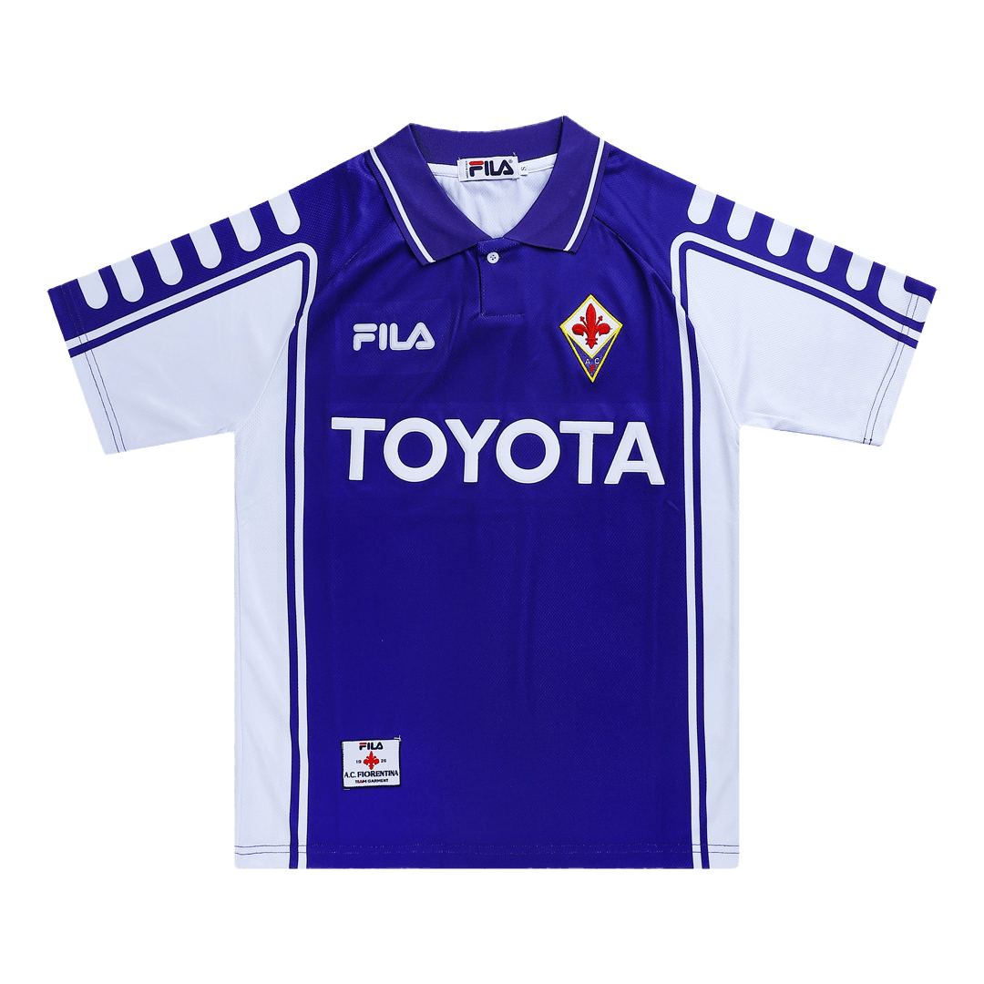 Fiorentina home soccer jersey Retro 1999/00 Go Soccer World Shop