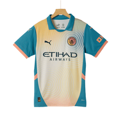 RODRIGO #16 Manchester City Fourth Away soccer jersey 2024/25 - Definitely City Go Soccer World Shop