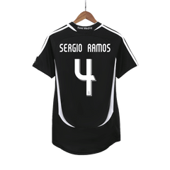 Real Madrid Retro SERGIO RAMOS #4 2006/07 Away soccer jersey Go Soccer World Shop