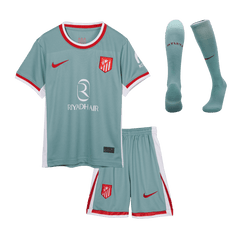 Atletico Madrid children's away soccer kit (jersey + shorts + socks) 2024/25 Go Soccer World Shop