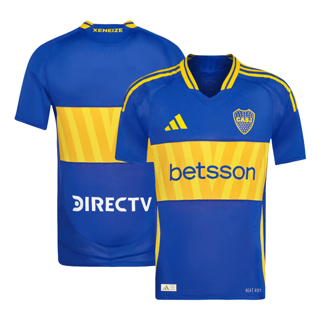 Player version Boca Juniors 2024/25 home soccer jersey Go Soccer World Shop