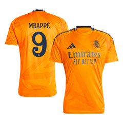 Mbappé Real Madrid 2024/25 away soccer jersey No. 9 Go Soccer World Shop