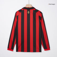 AC Milan 125th Anniversary Long Sleeve soccer jersey No. 125 2024/25 Go Soccer World Shop