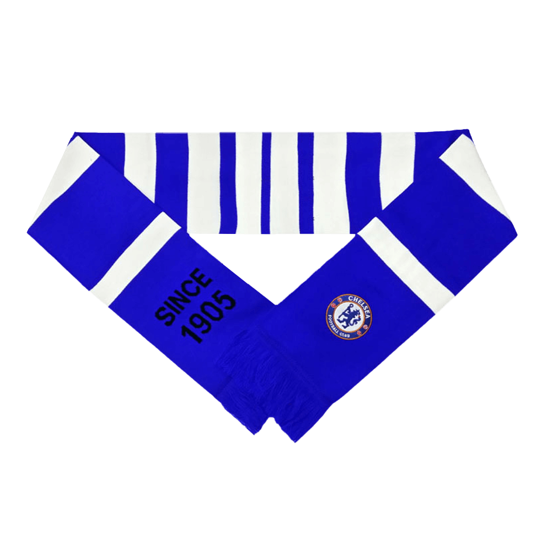 Chelsea Soccer scarf, blue and white Go Soccer World Shop