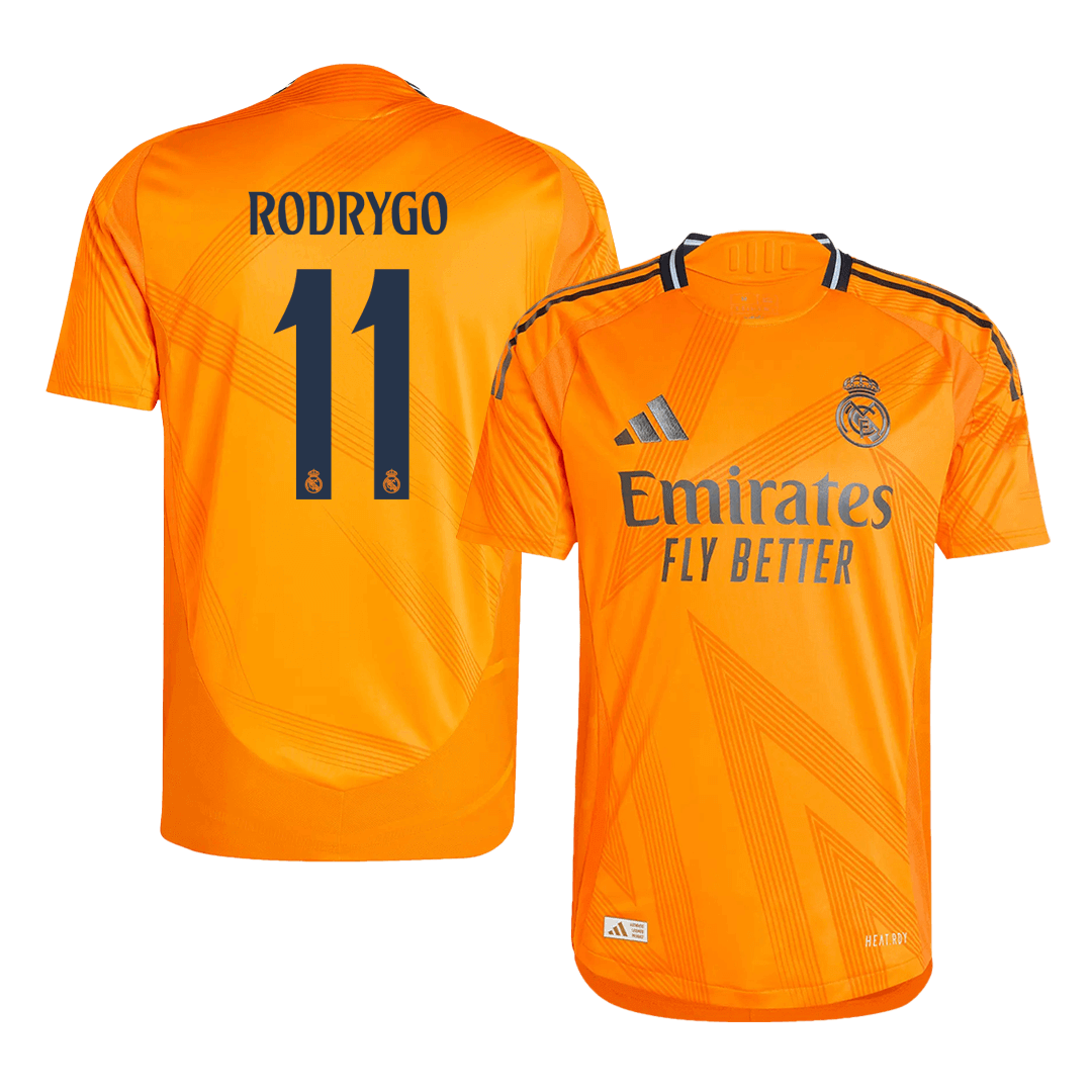 Player version RODRYGO #11 Real Madrid away soccer jersey 2024/25 Go Soccer World Shop