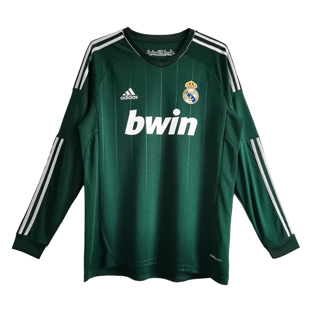 Real Madrid 2012/13 retro long-sleeved soccer jersey Go Soccer World Shop