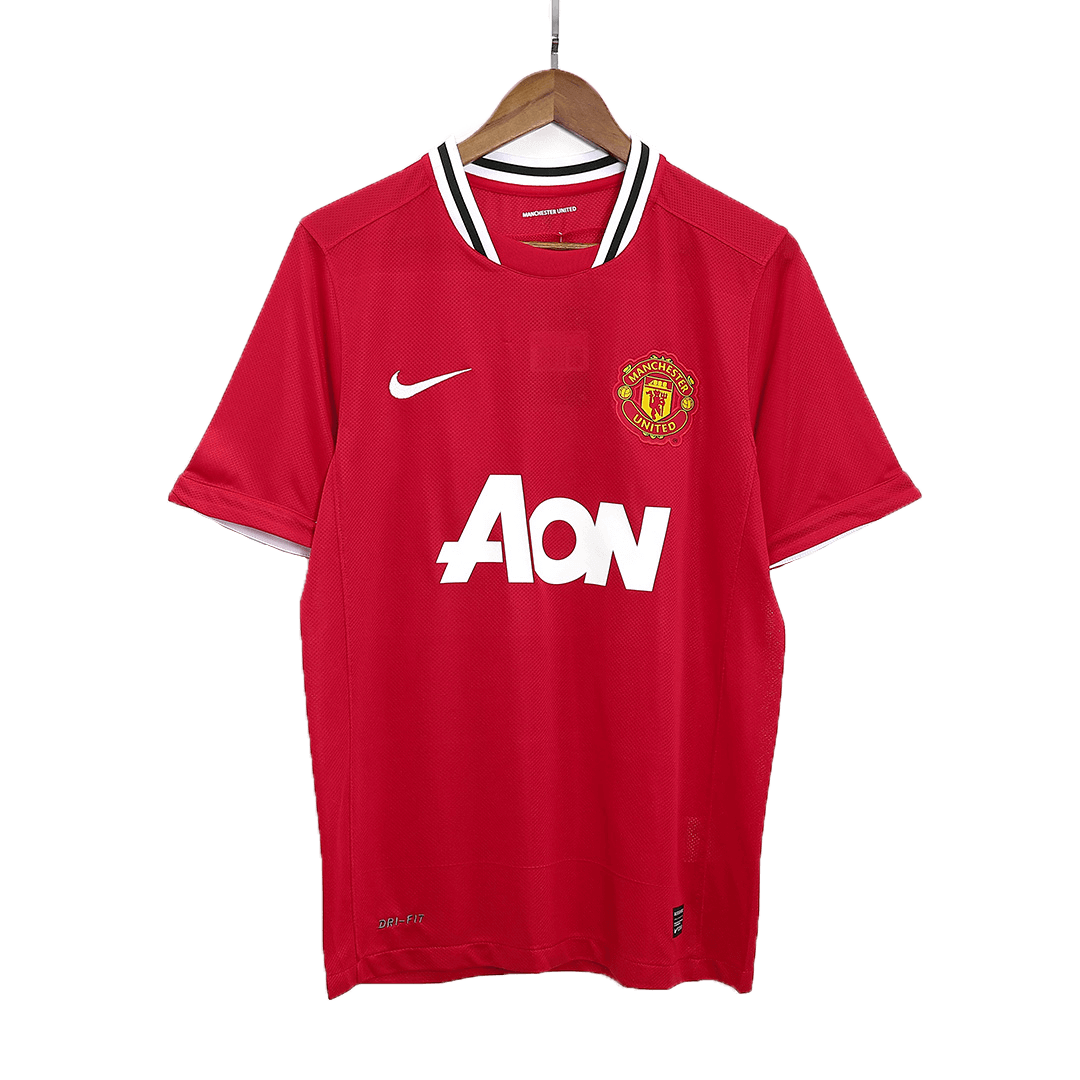 Manchester United Retro 2011/12 home soccer jersey Go Soccer World Shop