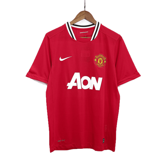 Manchester United Retro 2011/12 home soccer jersey Go Soccer World Shop