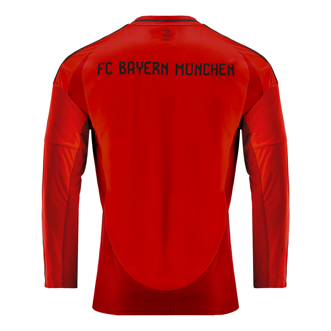 Bayern Munich long-sleeved soccer jersey 2024/25 Go Soccer World Shop