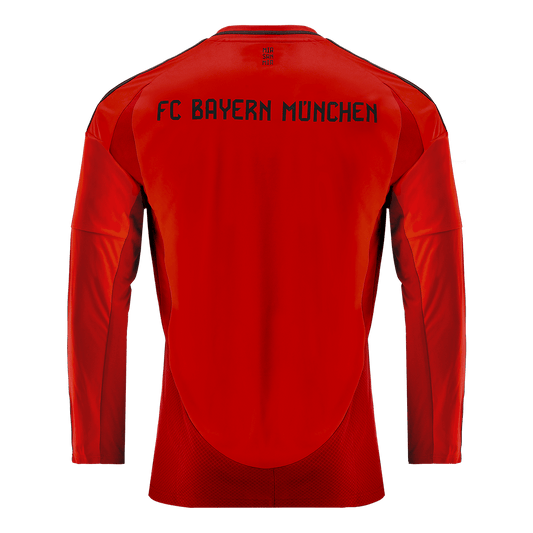 Bayern Munich long-sleeved soccer jersey 2024/25 Go Soccer World Shop