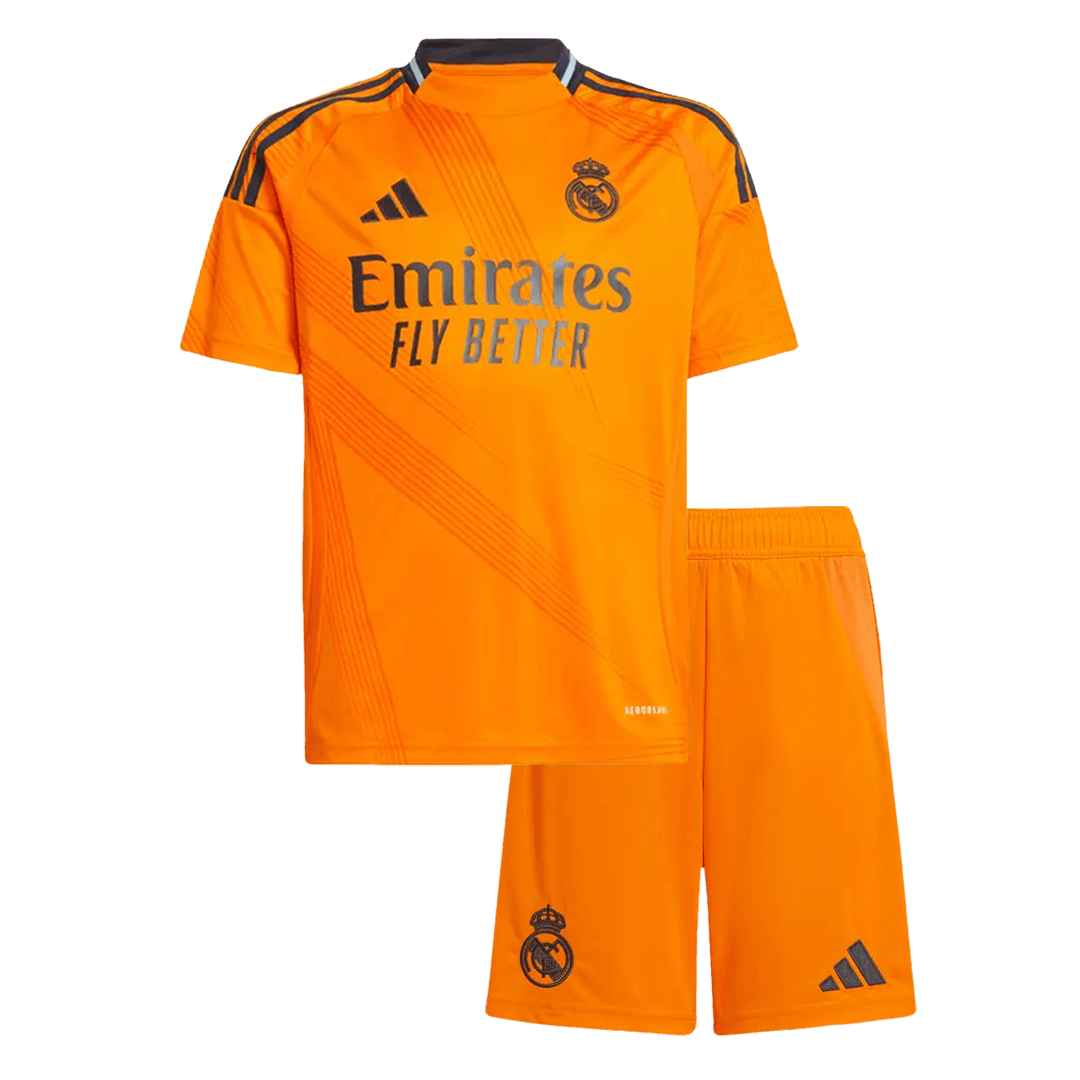 Real Madrid children's away soccer kit (jersey + shorts) 2024/25 Go Soccer World Shop