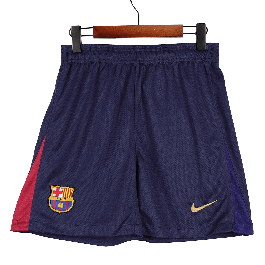 Barcelona Home 2024/25 soccer shorts Go Soccer World Shop