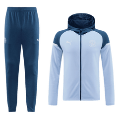 Manchester City Hooded Training Kit (Jacket + Trousers) 2024/25 Go Soccer World Shop