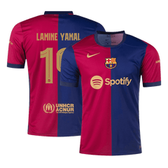 LAMINE YAMAL #19 Barcelona Home soccer jersey 2024/25 - UCL Go Soccer World Shop