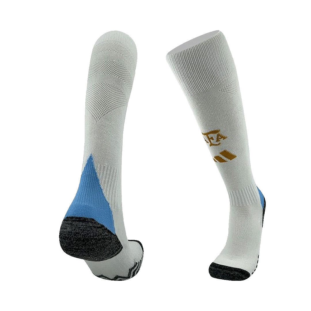 Argentina Home Copa América 2024 children's soccer socks Go Soccer World Shop