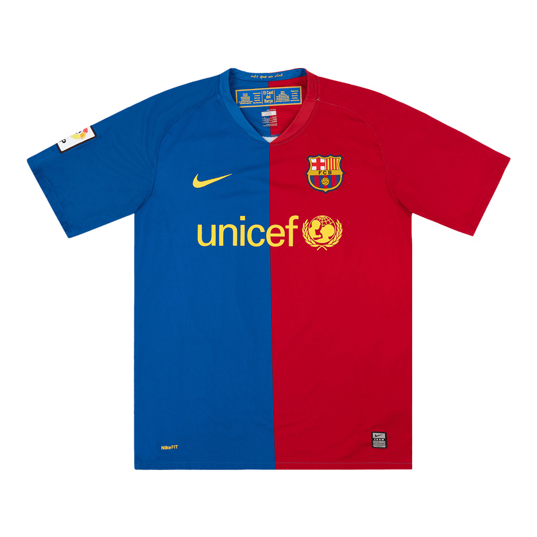 Retro 2008/09 Barcelona Home soccer jersey Go Soccer World Shop