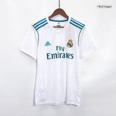 Real Madrid Retro 2017/18 home jersey Go Soccer World Shop