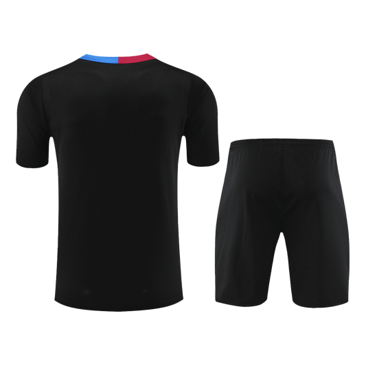 Barcelona pre-match soccer jersey set (jersey + shorts) 2024/25 Go Soccer World Shop