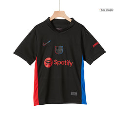 Barcelona children's away soccer kit (jersey + shorts) 2024/25 Go Soccer World Shop