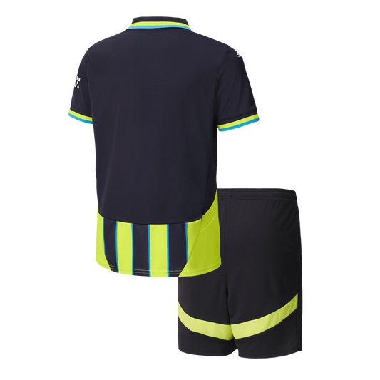 Manchester City children's away soccer kit (jersey + shorts) 2024/25 Go Soccer World Shop