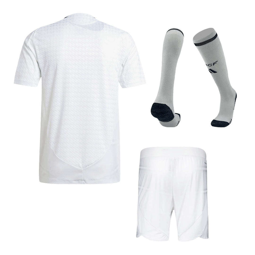 Player version Real Madrid home soccer kit (jersey + shorts + socks) 2024/25 Go Soccer World Shop