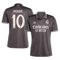 Modrić Real Madrid's No. 10 third away soccer jersey for 2024/25 Go Soccer World Shop