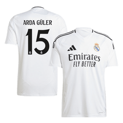 Arda Güler #15 Real Madrid 2024/25 soccer jersey Go Soccer World Shop