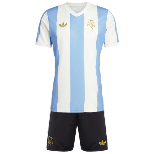 Argentina 50th Anniversary 2024 Kids T-jersey Set Go Soccer World Shop