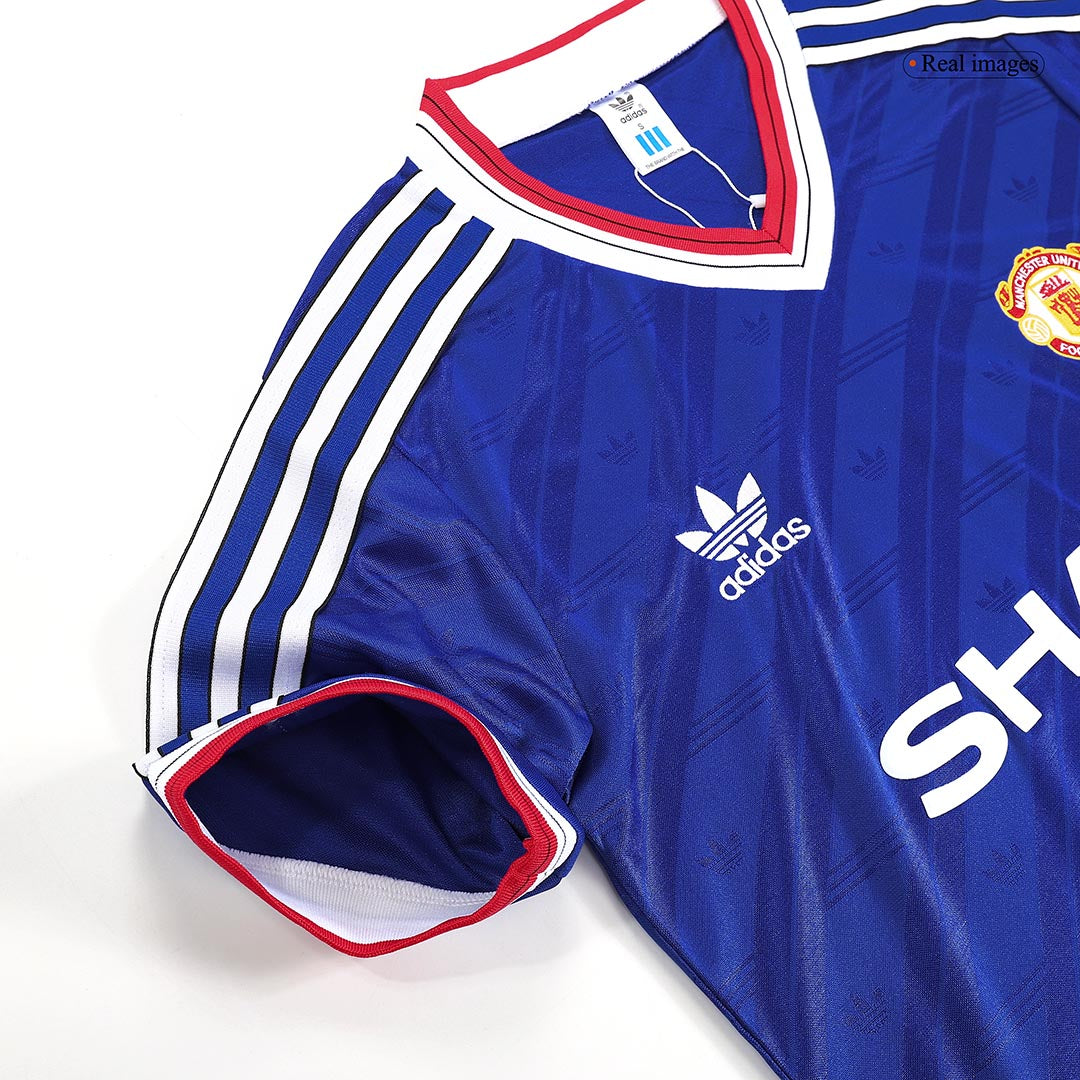 Manchester United retro away soccer jersey from 1986 Go Soccer World Shop