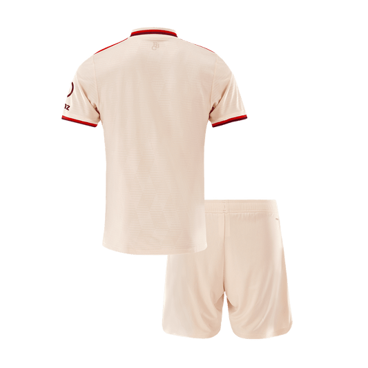 Bayern Munich children's third away soccer kit (jersey + shorts) 2024/25 - UCL Go Soccer World Shop