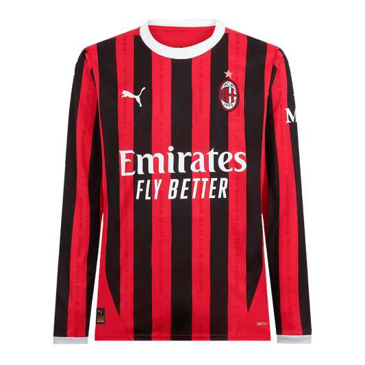 AC Milan 2024/25 long-sleeved soccer jersey Go Soccer World Shop