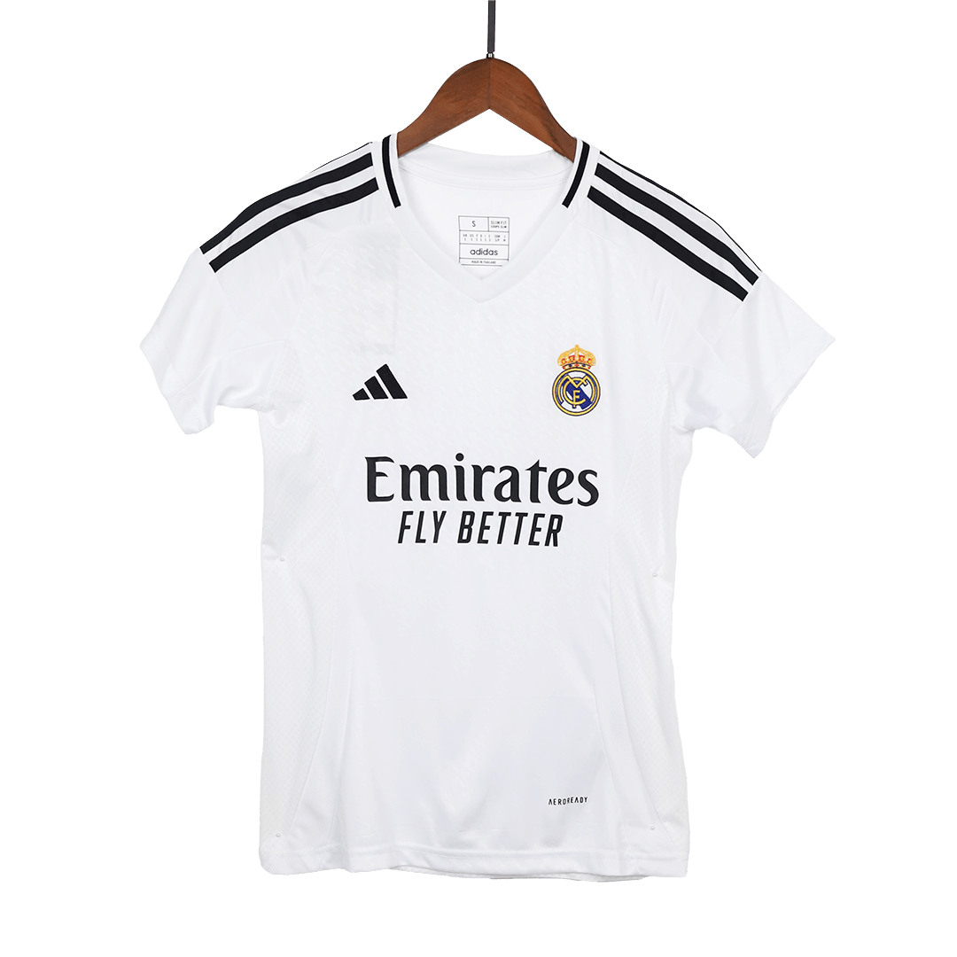 Real Madrid 2024/25 women's home soccer jersey Go Soccer World Shop