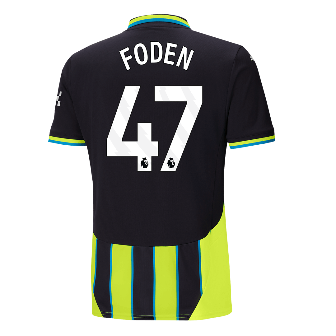 FODEN #47 Manchester City 2024/25 away soccer jersey Go Soccer World Shop