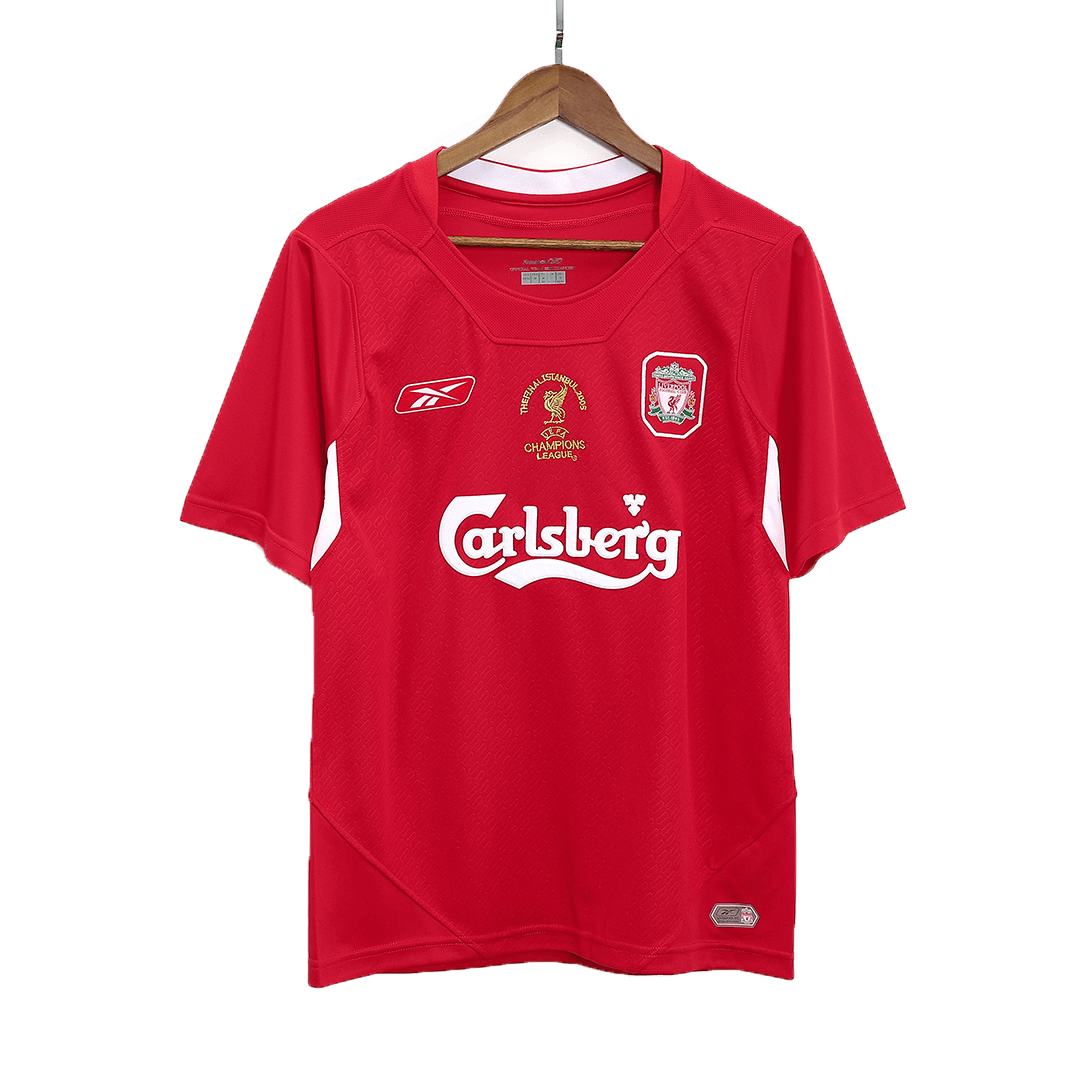 Liverpool 2005 retro soccer jersey - UCL final Go Soccer World Shop