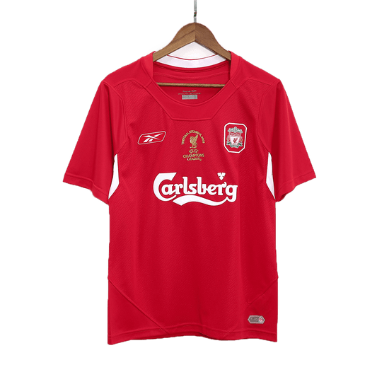 Liverpool 2005 retro soccer jersey - UCL final Go Soccer World Shop