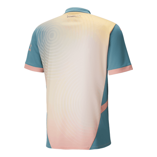 Manchester City 2024/25 fourth away soccer jersey - Definitely City Go Soccer World Shop