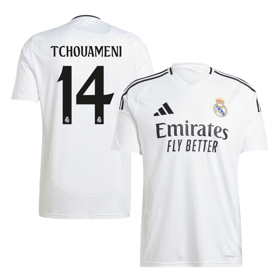 TCHOUAMENI #14 Real Madrid 2024/25 soccer jersey Go Soccer World Shop