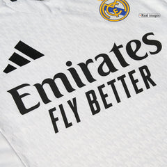 VINI JR player version. Real Madrid's No. 7 soccer jersey for the 2024/25 season