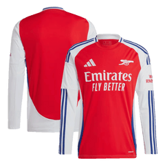 Arsenal Home 2024/25 long-sleeved soccer jersey Go Soccer World Shop