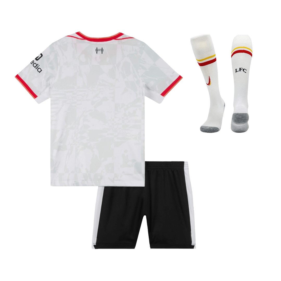 Liverpool Third Away Kids' soccer jersey Set (Jersey + Shorts + Socks) 2024/25 Go Soccer World Shop