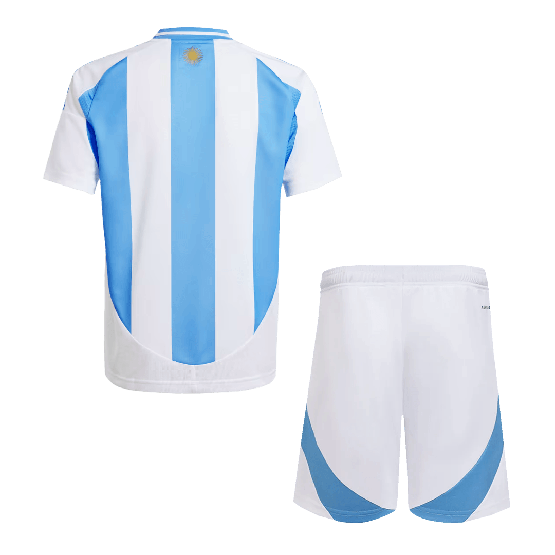 Argentina Kids Home jersey Set (Jersey + Shorts) 2024 Go Soccer World Shop