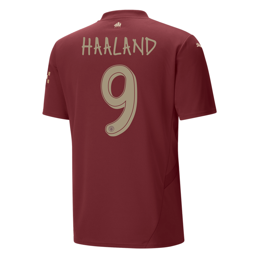 HAALAND #9 Manchester City 2024/25 Third Away soccer jersey - UCL Go Soccer World Shop