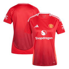 Manchester United 2024/25 Women's Home soccer jersey Go Soccer World Shop